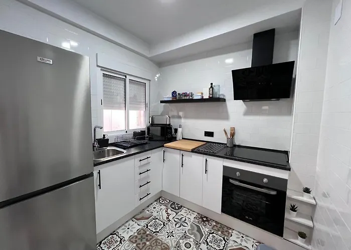 Apartamento Con Patio Para 4 En El Casco Historico